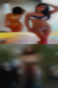 Plump pussy in girls string.