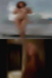 Sexy panic nude woman.